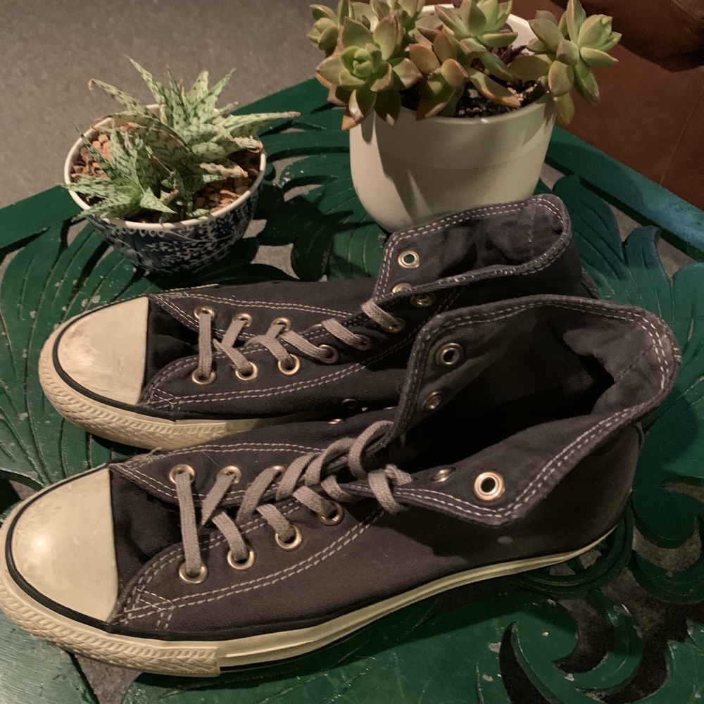 Converse High Top Distressed